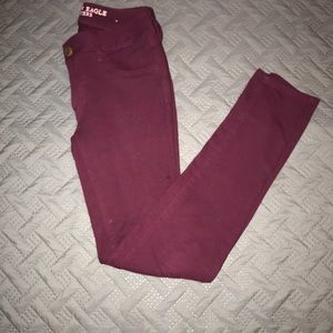 American eagle jeggings super stretch size 0
